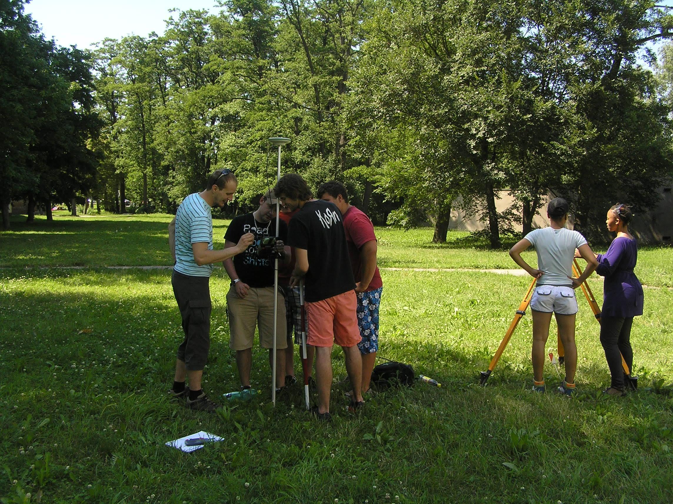 Geodetic field exercises