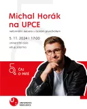 Michal Horák na UPCE