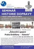Železniční spojení Praha-Drážďany - historie