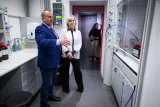 Prezidentský pár na UPCE