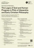 The Logos of God and Human Progress in Philo of Alexandria and Early Christian Philosophy